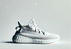 a minimalist photo of a single stylish sneaker ins