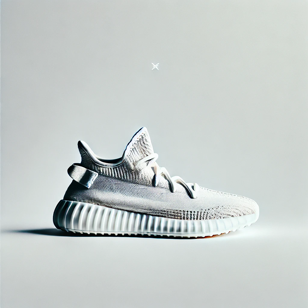 a minimalist photo of a single stylish sneaker ins