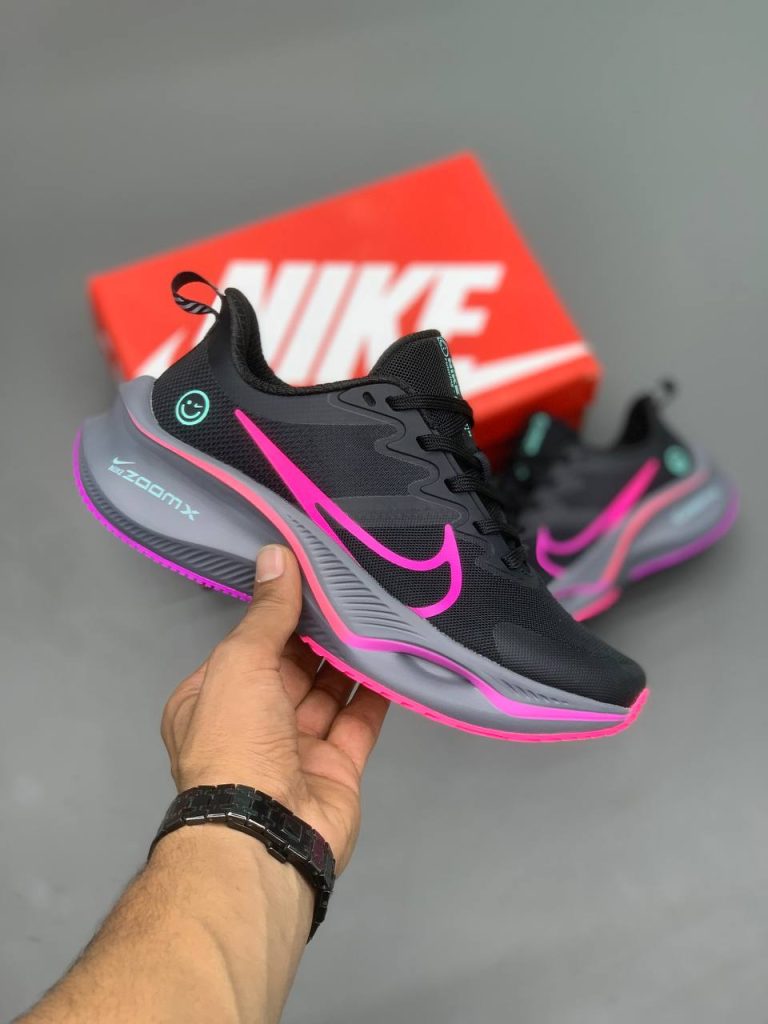 کتونی نایک (black gray) zoom x smile