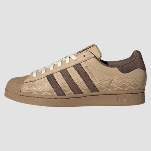 superstar shoes magic beige / cargo brown