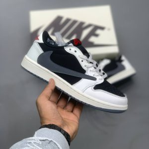 Air Jordan 1 Low X Travis scott Blanco Gris