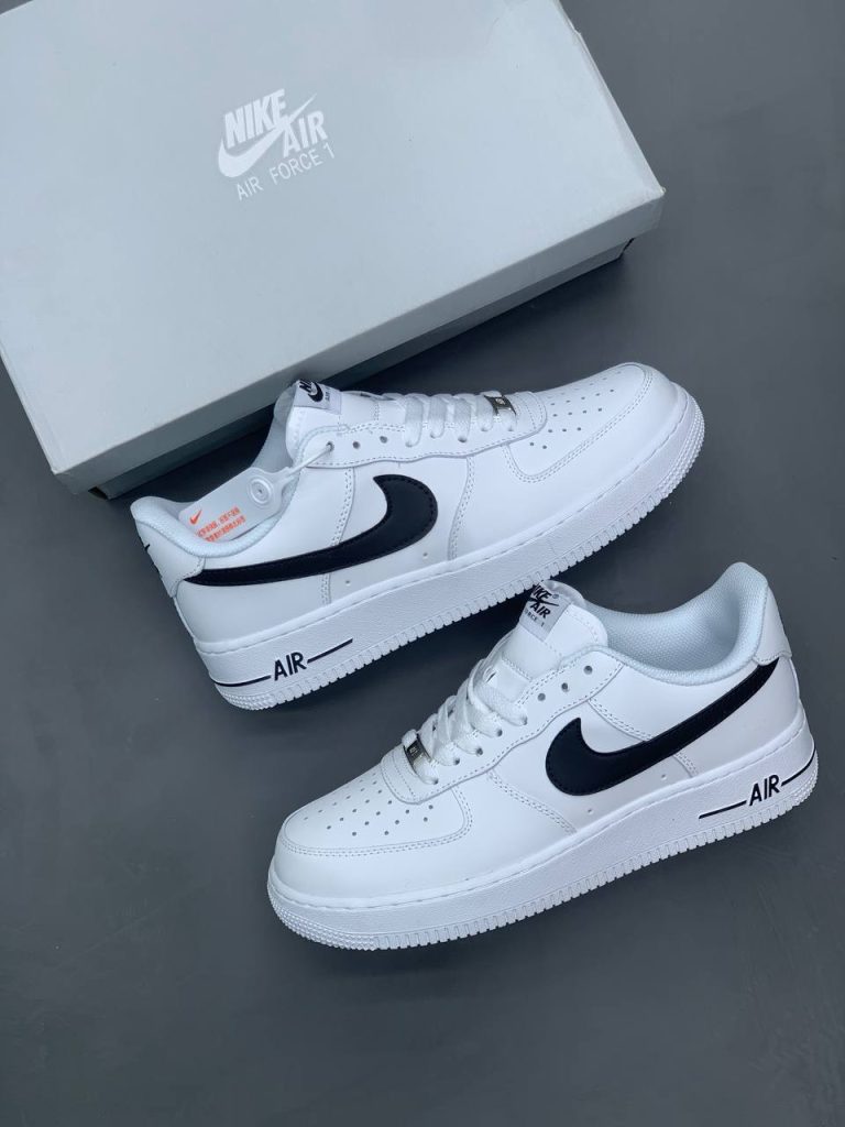 کتونی نایک air force 1 low white balck