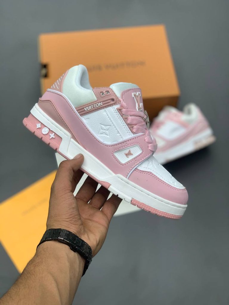کتونی لویی ویتون Trainer Cherry blossom pink