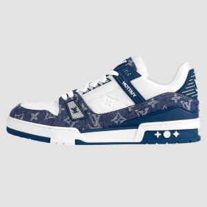 LOUIS VUITTON TRAINER MONOGRAM DENIM