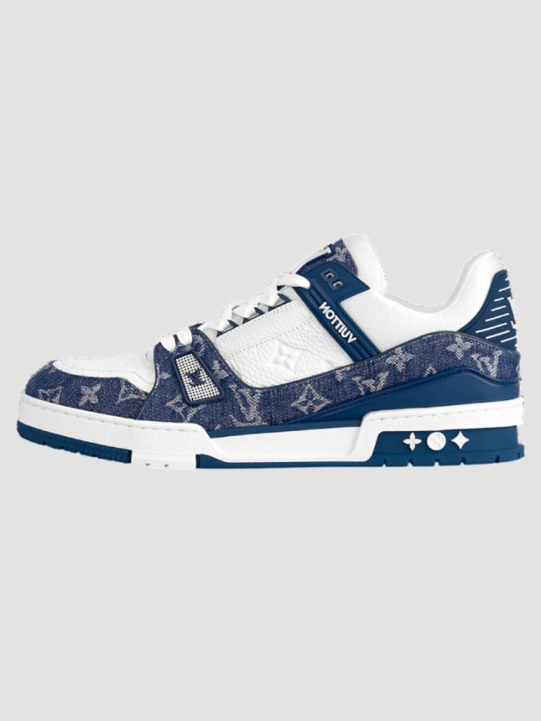 LOUIS VUITTON TRAINER MONOGRAM DENIM