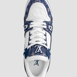 LOUIS VUITTON TRAINER MONOGRAM DENIM