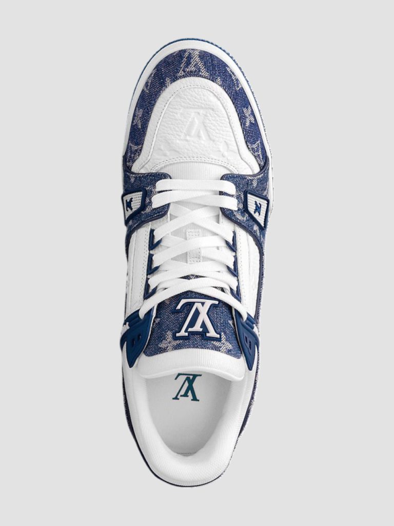 LOUIS VUITTON TRAINER MONOGRAM DENIM