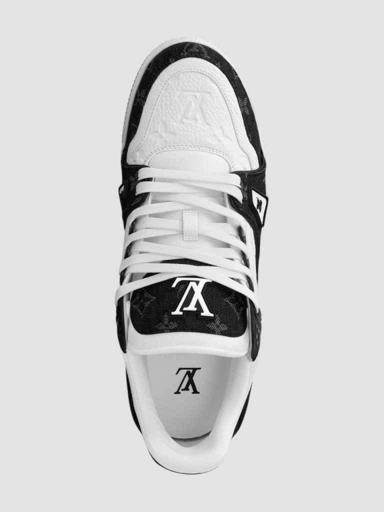LOUIS VUITTON TRAINER NEGRA BLANCA