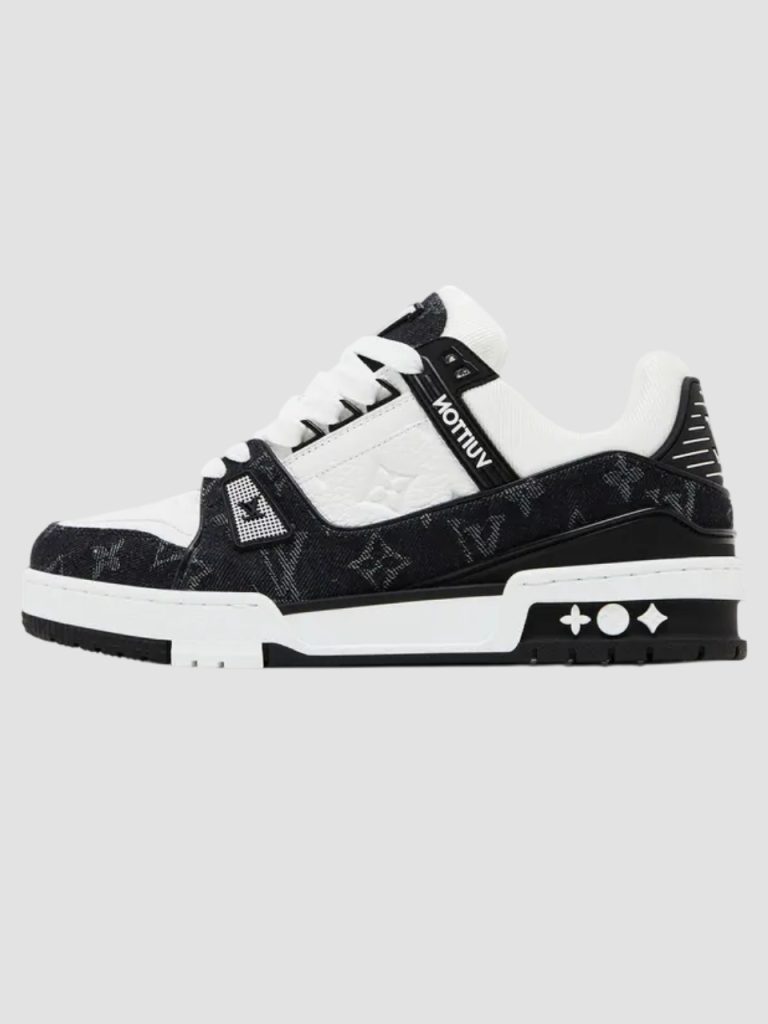 LOUIS VUITTON TRAINER NEGRA BLANCA