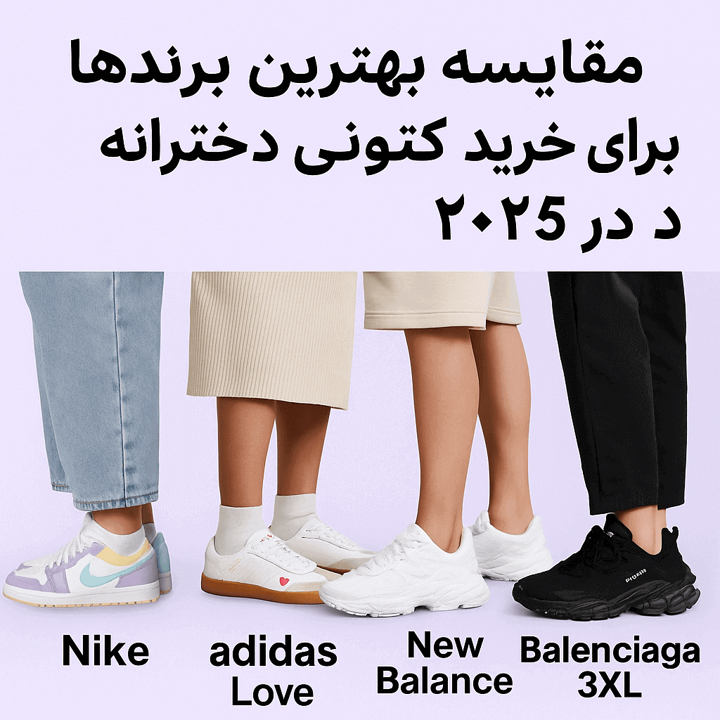 کتونی دخترانه ترند 2025