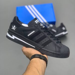 کتونی آدیداس superstar x neighborhood black