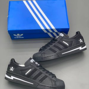 کتونی آدیداس superstar x neighborhood black