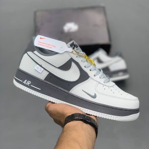 کتونی نایک air force 1 low dark grey