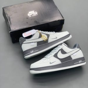 کتونی نایک air force 1 low dark grey