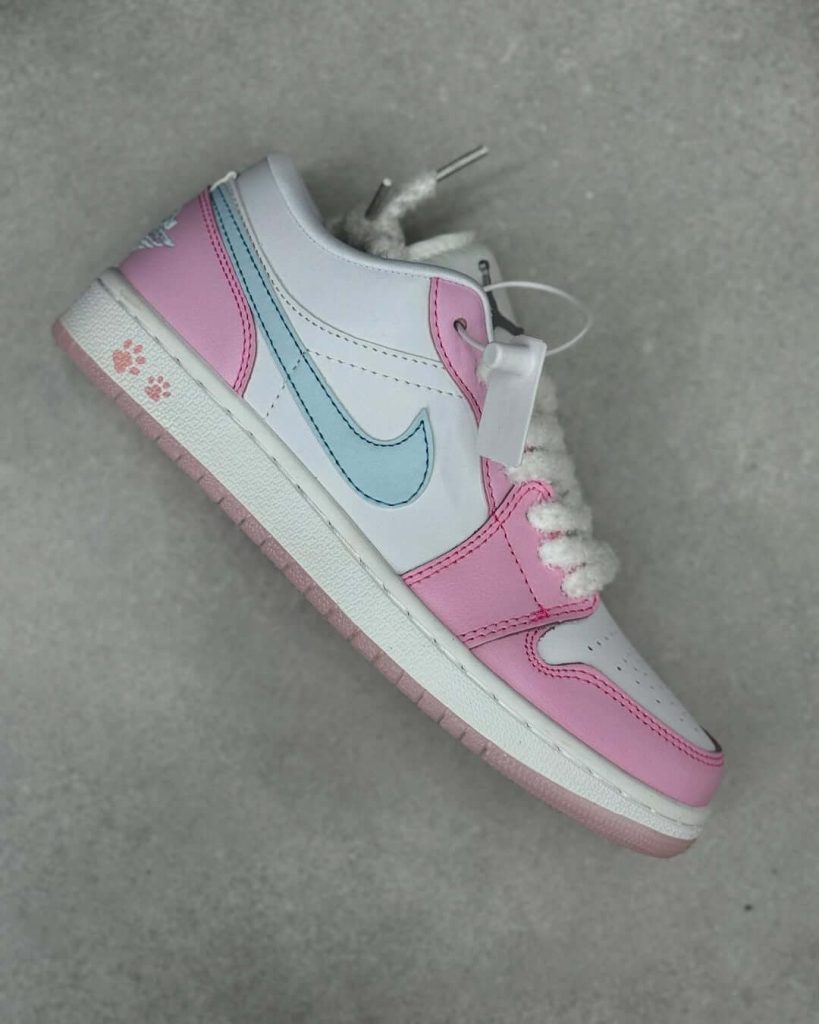 کتونی نایک nike air jordan 1 low se paw print