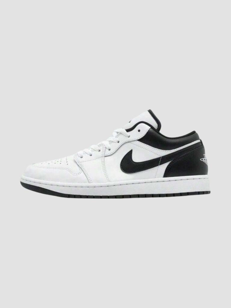 NIKE AIR JORDAN 1 LOW WHITE BLACK