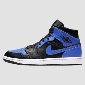 NIKE AIR JORDAN 1 MID ARMORY NAVY WHITE BLACK