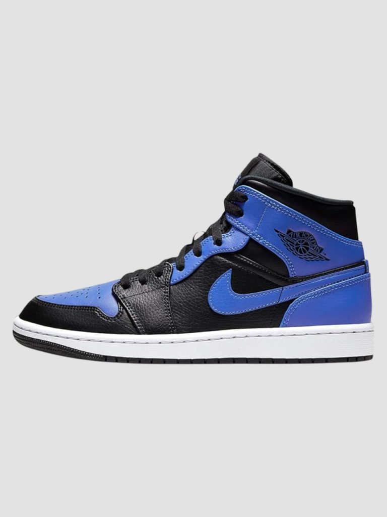 NIKE AIR JORDAN 1 MID ARMORY NAVY WHITE BLACK