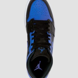 NIKE AIR JORDAN 1 MID ARMORY NAVY WHITE BLACK