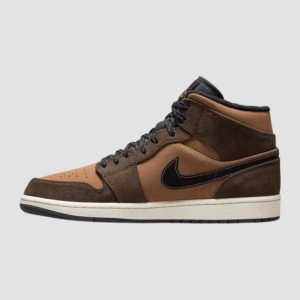 NIKE AIR JORDAN 1 MID DARK CHOCOLATE