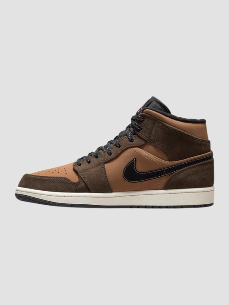 NIKE AIR JORDAN 1 MID DARK CHOCOLATE