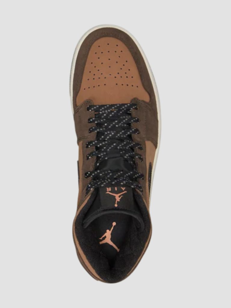 NIKE AIR JORDAN 1 MID DARK CHOCOLATE