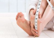 چک لیست اندازه ‌گیری صحیح پا