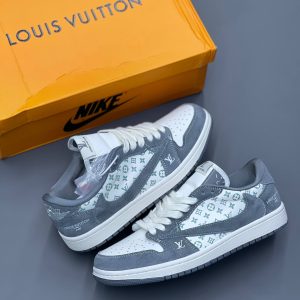 NIKE AIR JORDAN 1 LOW X LOUIS VUITTON GREY