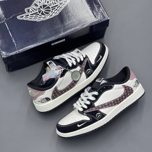 NIKE AIR JORDAN LOW X THE NORTH FACE BLACK WHITE