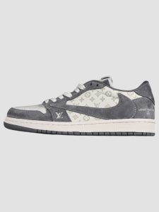 NIKE AIR JORDAN 1 LOW X LOUIS VUITTON GREY