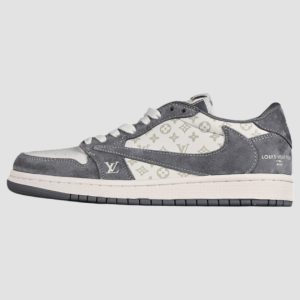 NIKE AIR JORDAN 1 LOW X LOUIS VUITTON GREY