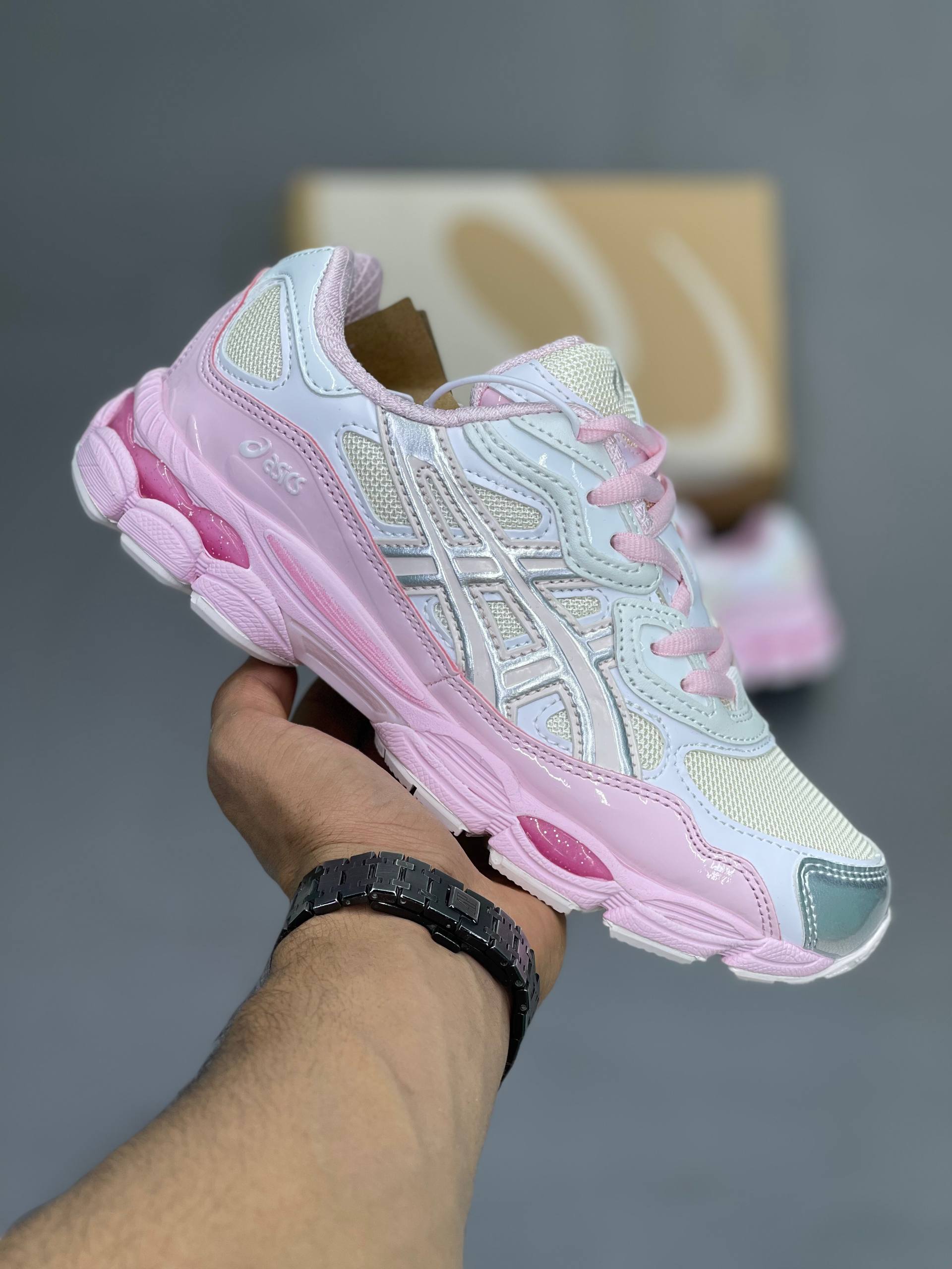 ASICS GEL NYC X KICKI YANG ZHANG CREAM PINK ASICS GEL NYC X KICKI YANG ZHANG CREAM PINK